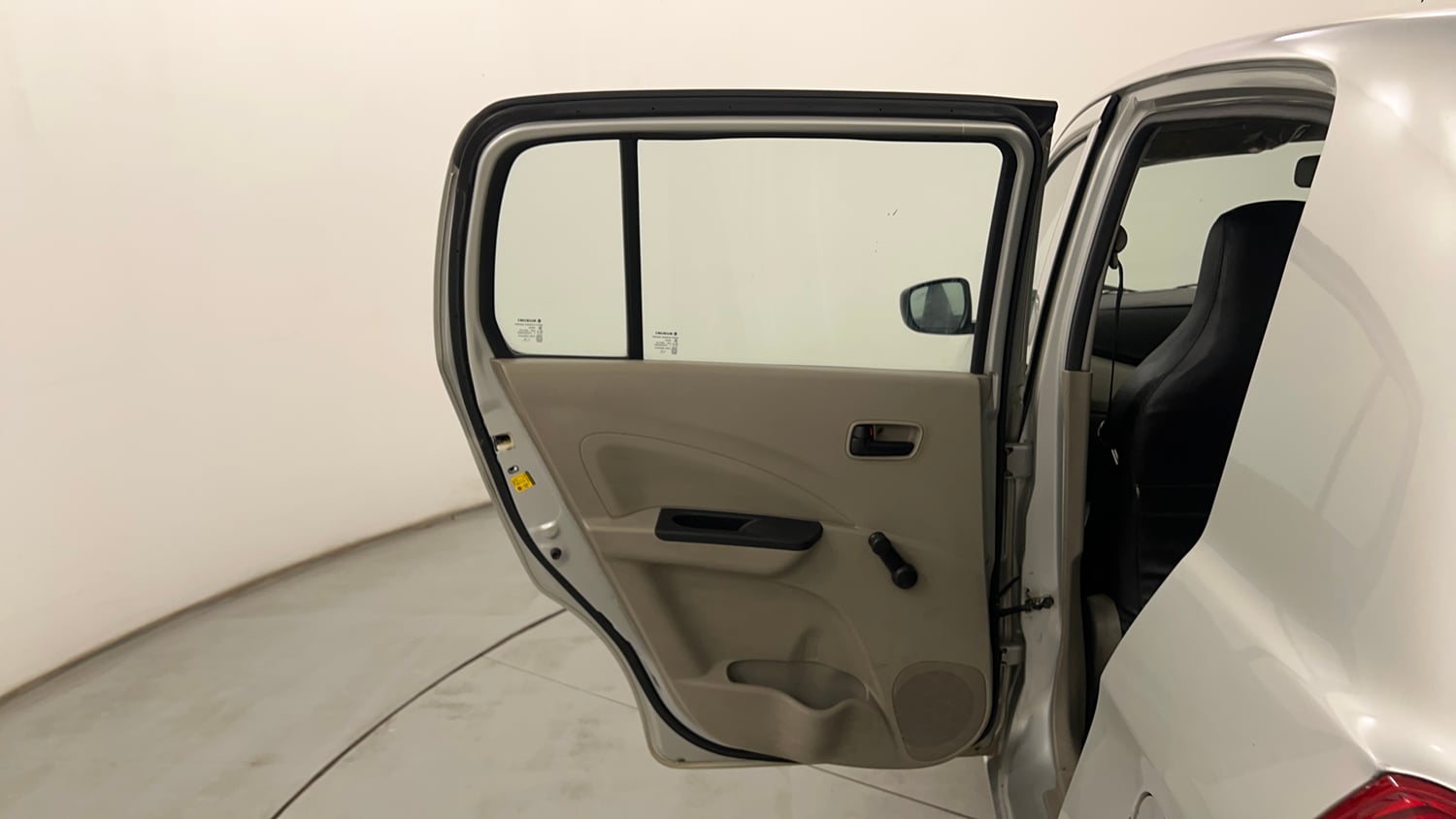 Used 2017 Maruti Suzuki Celerio LXi ABS Petrol Manual interior LEFT REAR DOOR OPEN VIEW