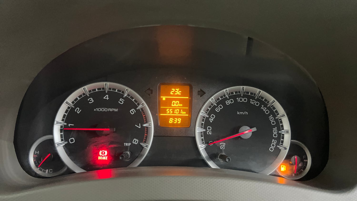 Used 2014 Maruti Suzuki Ertiga ZXi Petrol Manual interior CLUSTERMETER VIEW