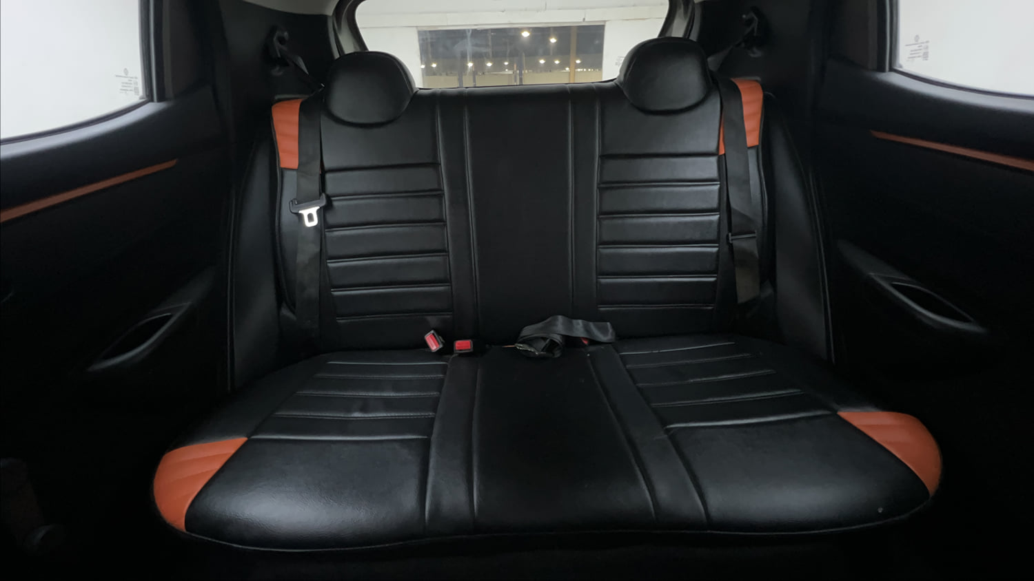 Used 2017 Renault Kwid 1.0 RXT AMT Petrol Automatic interior REAR SEAT CONDITION VIEW