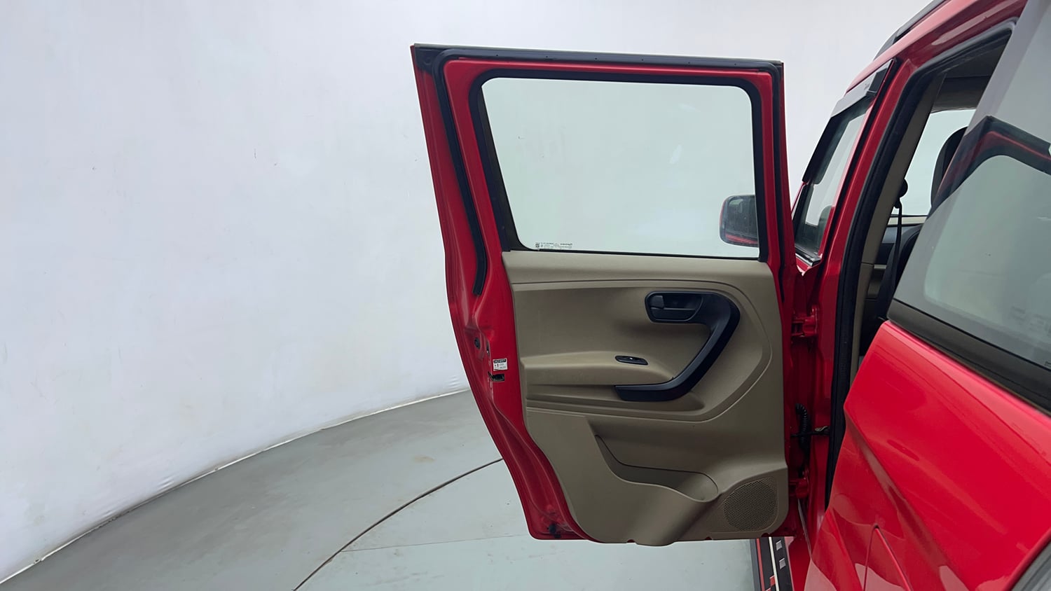Used 2019 Mahindra TUV300 T6 Plus Diesel Manual interior LEFT REAR DOOR OPEN VIEW