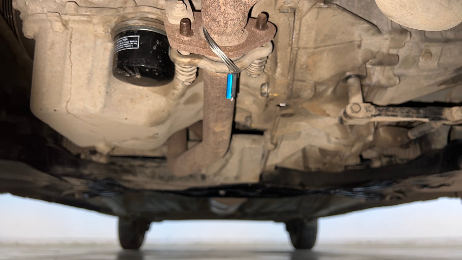 Used 2024 Maruti Suzuki Wagon R LXI 1.0 CNG Cng Manual extra FRONT LEFT UNDERBODY VIEW