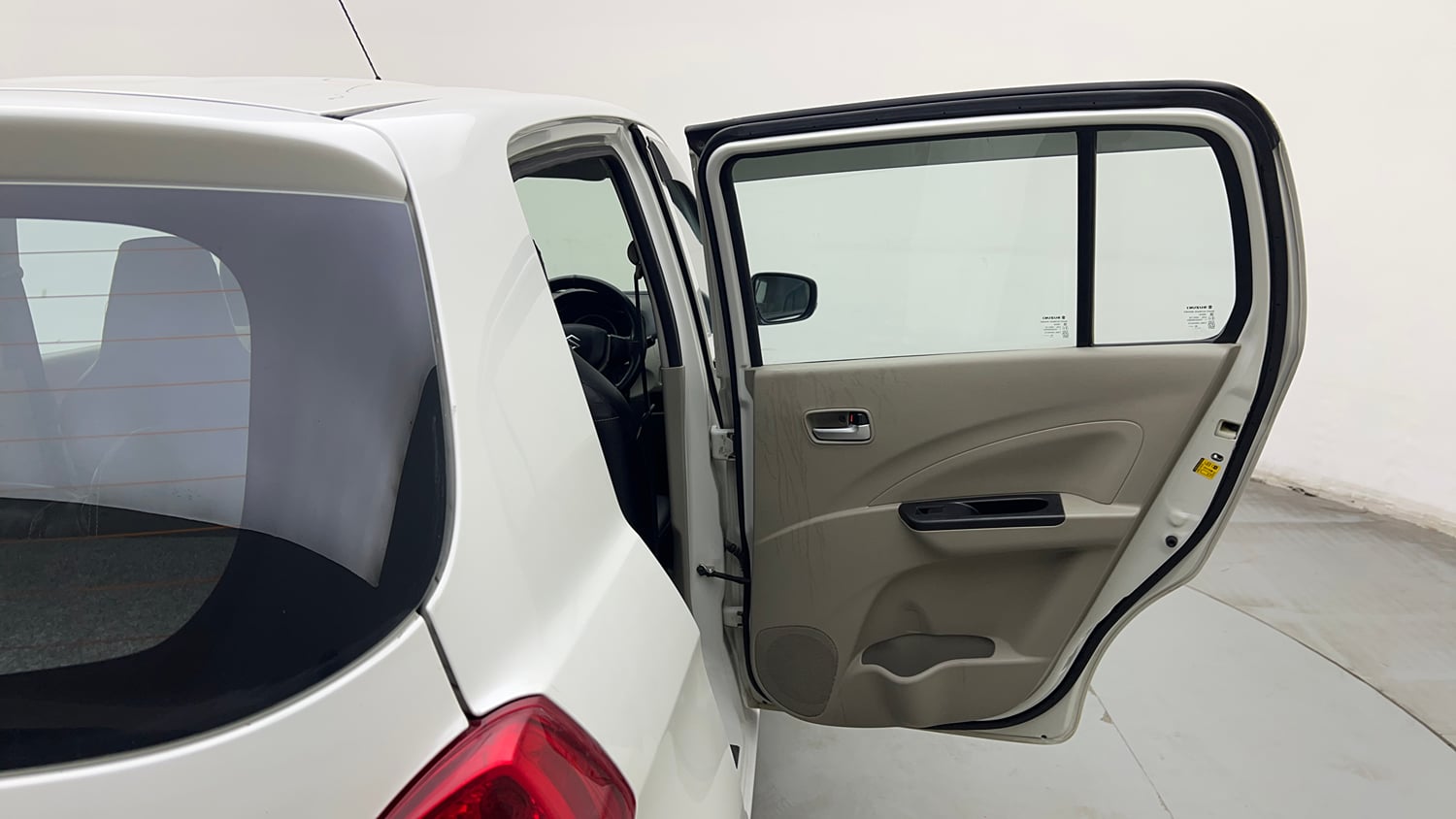 Used 2017 Maruti Suzuki Celerio ZXi Petrol Manual interior RIGHT REAR DOOR OPEN VIEW