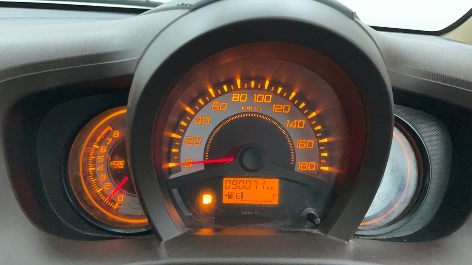 Used 2013 Honda Brio E MT Petrol Manual interior CLUSTERMETER VIEW