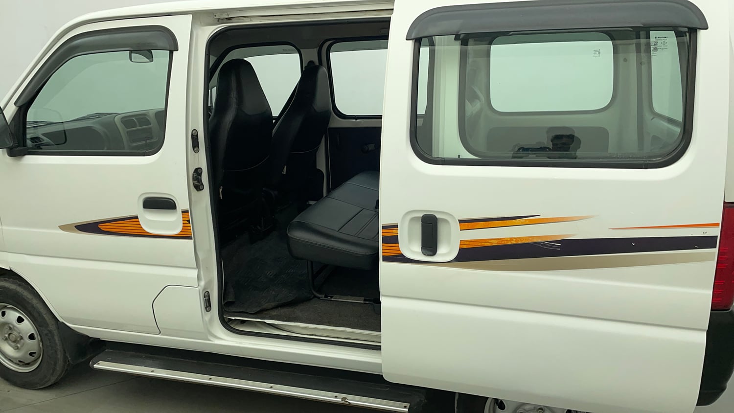 Used 2019 Maruti Suzuki Eeco 5 STR WITH A/C+HTR Petrol Manual interior LEFT REAR DOOR OPEN VIEW