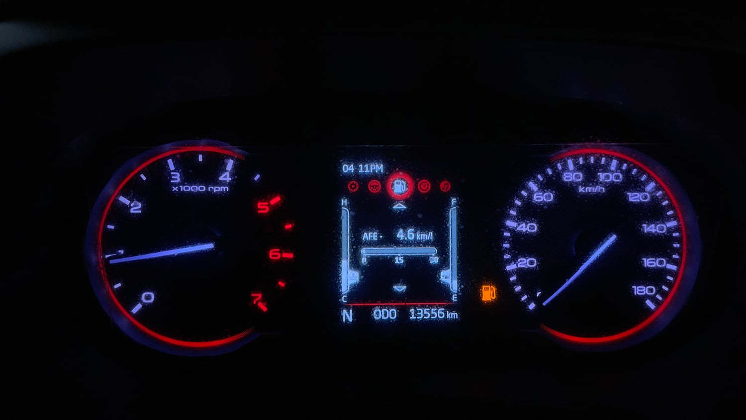 Used 2025 Mahindra Thar LX Hard Top Diesel MT RWD Diesel Manual interior CLUSTERMETER VIEW