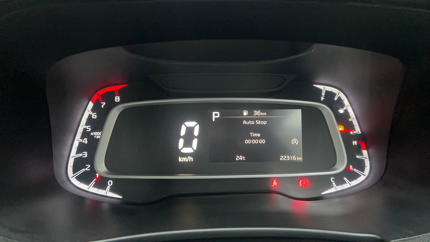 Used 2023 Kia Sonet GTX Plus 1.0 Turbo Petrol DCT Petrol Automatic interior CLUSTERMETER VIEW