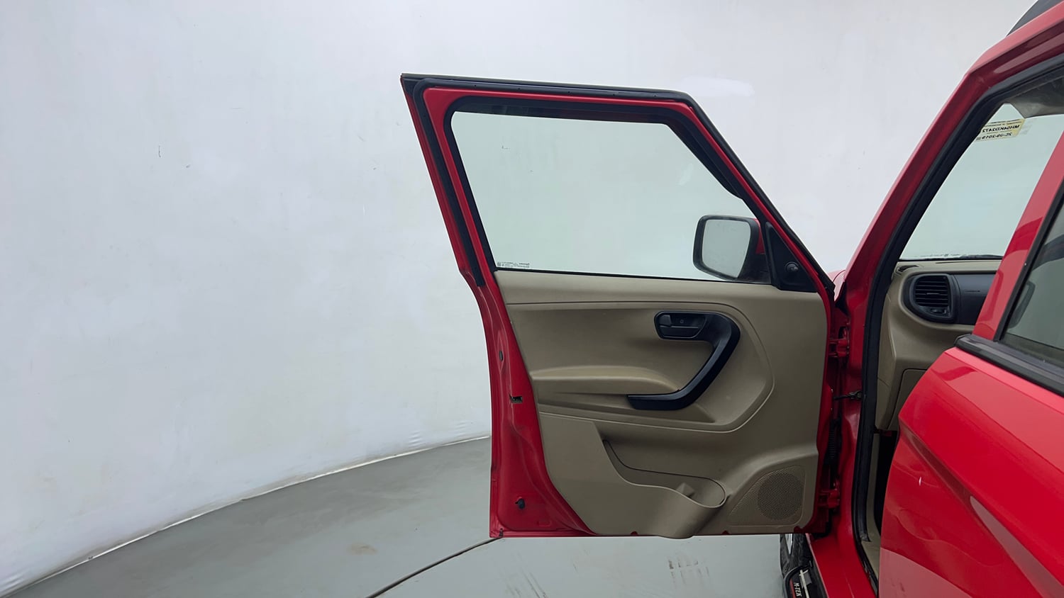 Used 2019 Mahindra TUV300 T6 Plus Diesel Manual interior LEFT FRONT DOOR OPEN VIEW