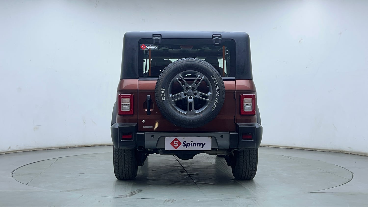 Used 2022 mahindra Thar LX Hard Top Diesel AT 4WD Diesel Automatic exterior BACK VIEW