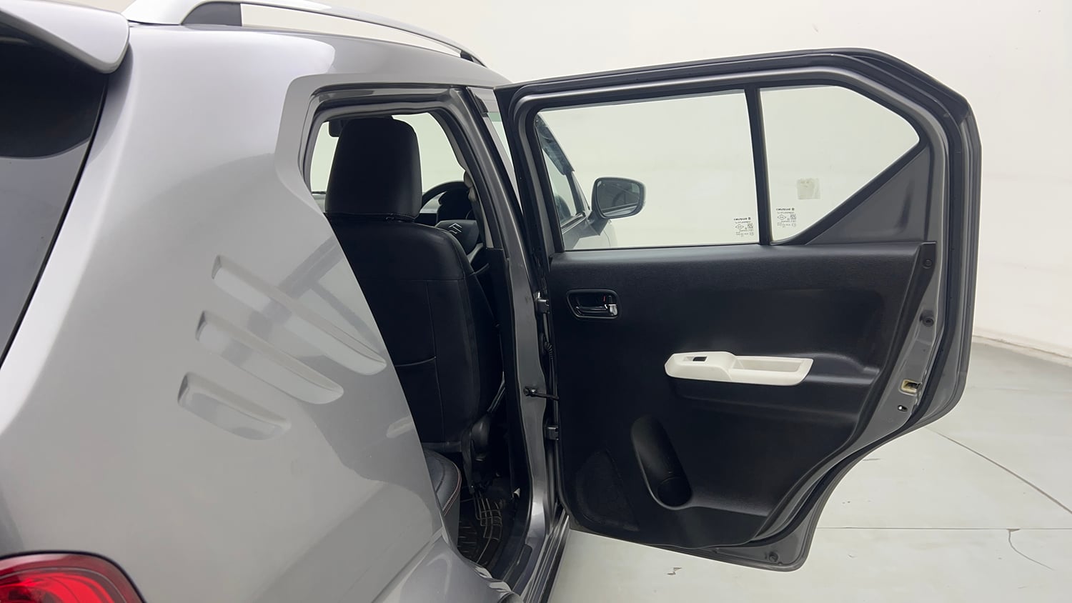 Used 2020 Maruti Suzuki Ignis Delta 1.2 AMT Petrol Automatic interior RIGHT REAR DOOR OPEN VIEW