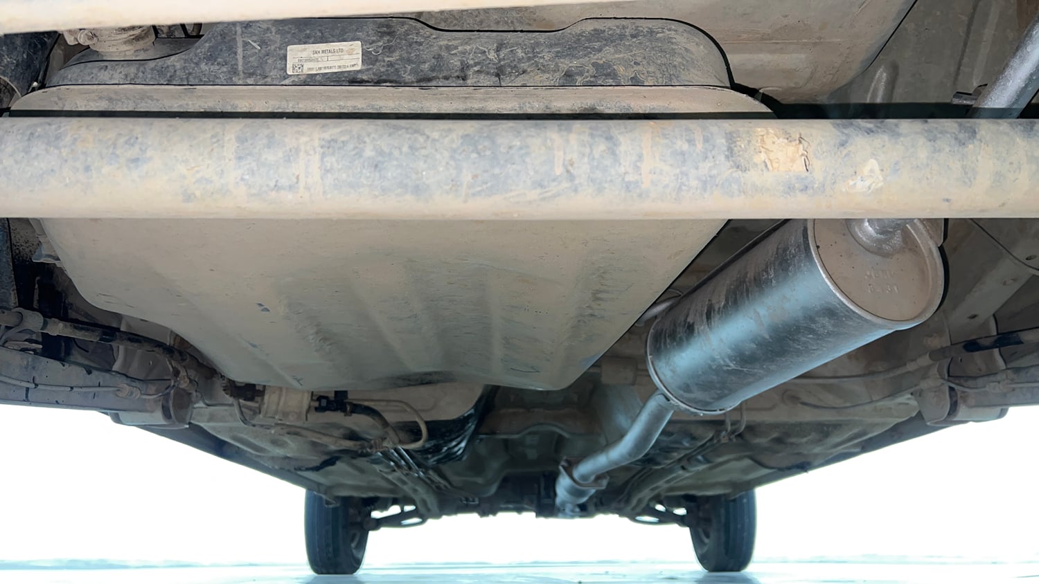Used 2022 Maruti Suzuki Alto 800 LXi (O) CNG Cng Manual extra REAR UNDERBODY VIEW (TAKEN FROM REAR)