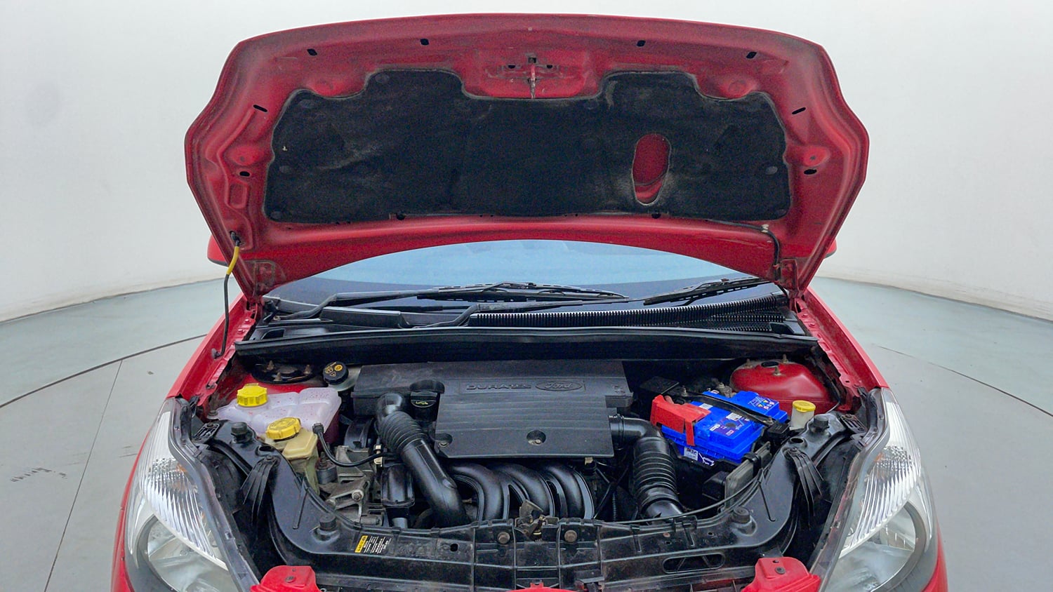 Used 2012 Ford Figo Duratec Petrol ZXI 1.2 Petrol Manual engine ENGINE & BONNET OPEN FRONT VIEW