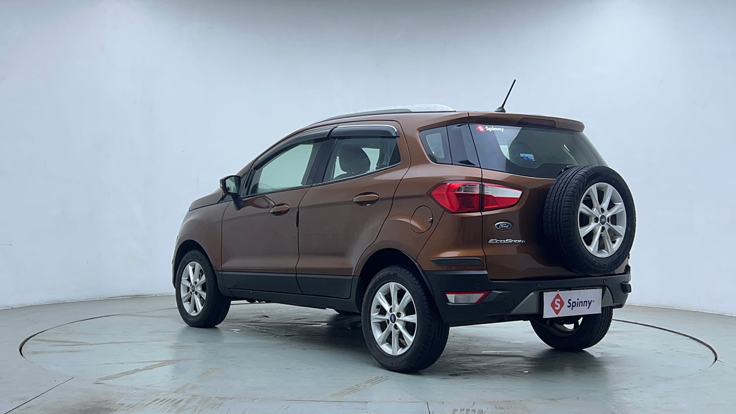Used 2019 Ford EcoSport Titanium 1.5L Ti-VCT Petrol Manual exterior LEFT REAR CORNER VIEW