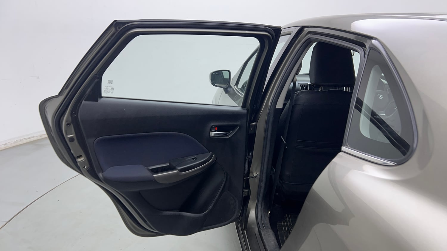 Used 2020 Maruti Suzuki Baleno Zeta Petrol Manual interior LEFT REAR DOOR OPEN VIEW
