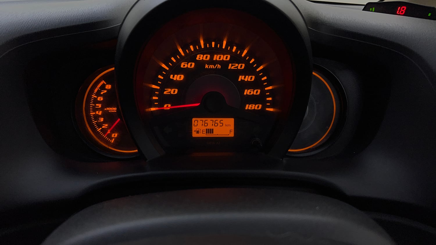 Used 2014 Honda Amaze 1.2 S i-VTEC Petrol Manual interior CLUSTERMETER VIEW