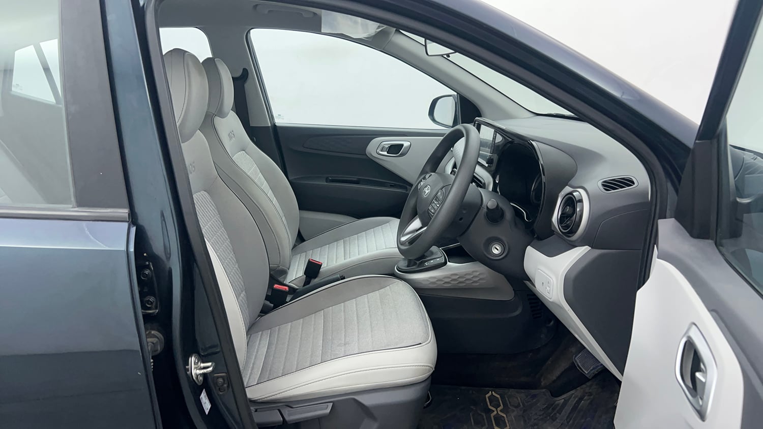 Used 2024 Hyundai Grand i10 Nios Sportz 1.2 Kappa AMT Petrol Automatic interior RIGHT SIDE FRONT DOOR CABIN VIEW