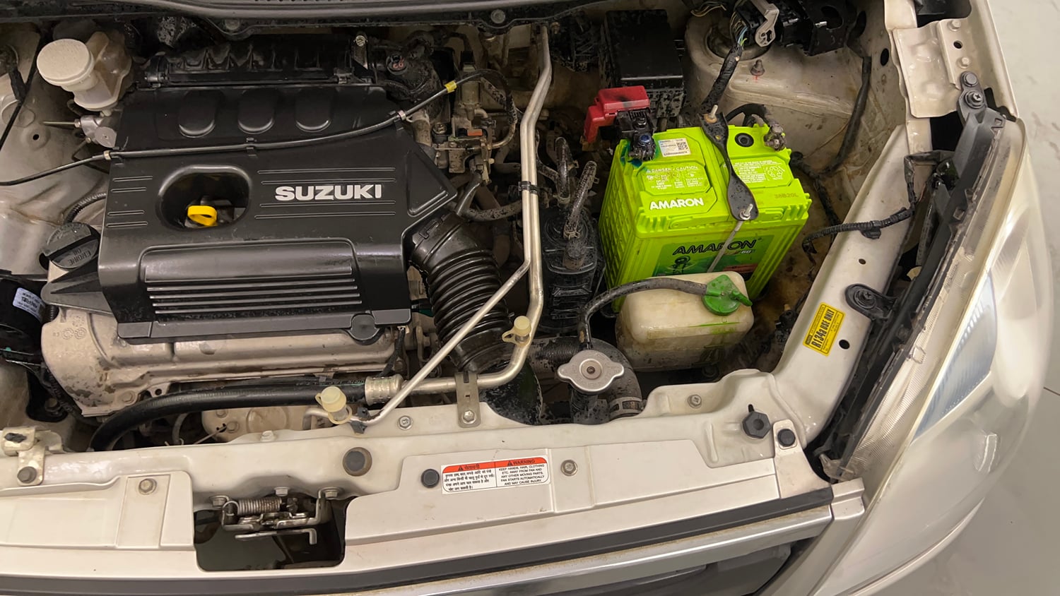 Used 2013 Maruti Suzuki Wagon R VXI Petrol Manual engine ENGINE LEFT SIDE VIEW