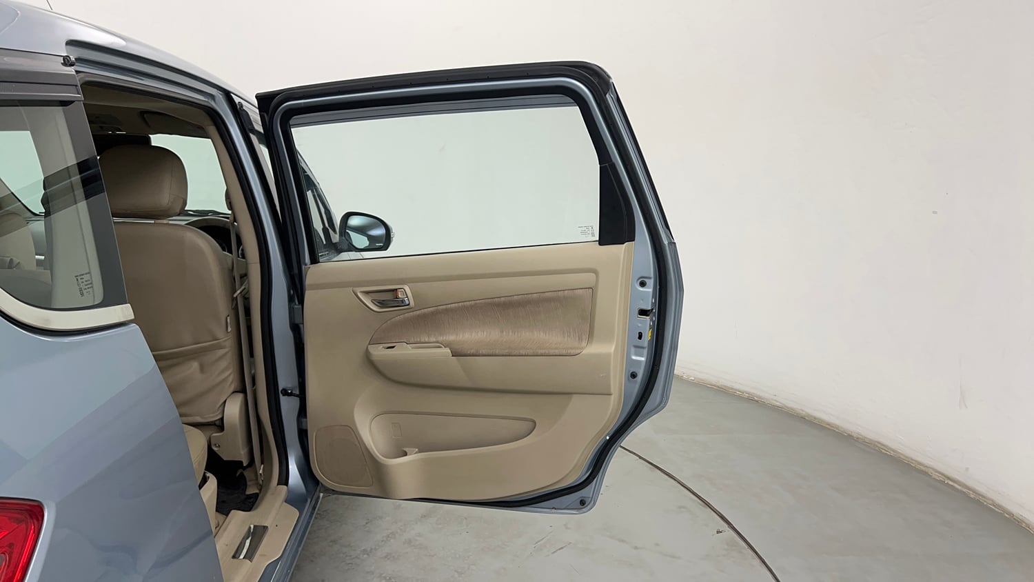 Used 2014 Maruti Suzuki Ertiga ZXi Petrol Manual interior RIGHT REAR DOOR OPEN VIEW