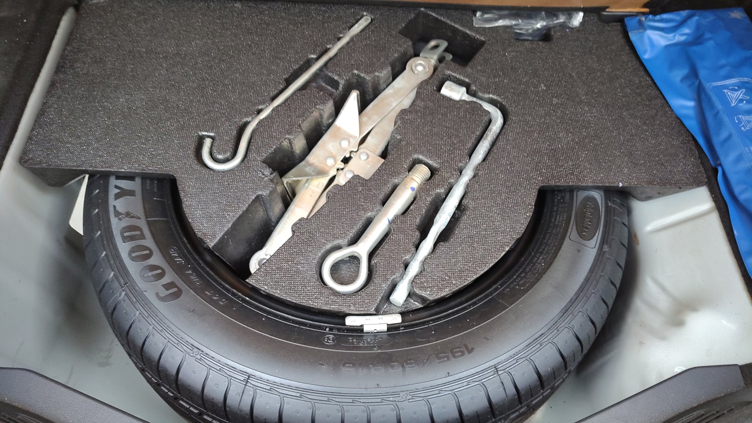 Used 2021 Honda WR-V SV MT Petrol Petrol Manual tyres SPARE TYRE VIEW