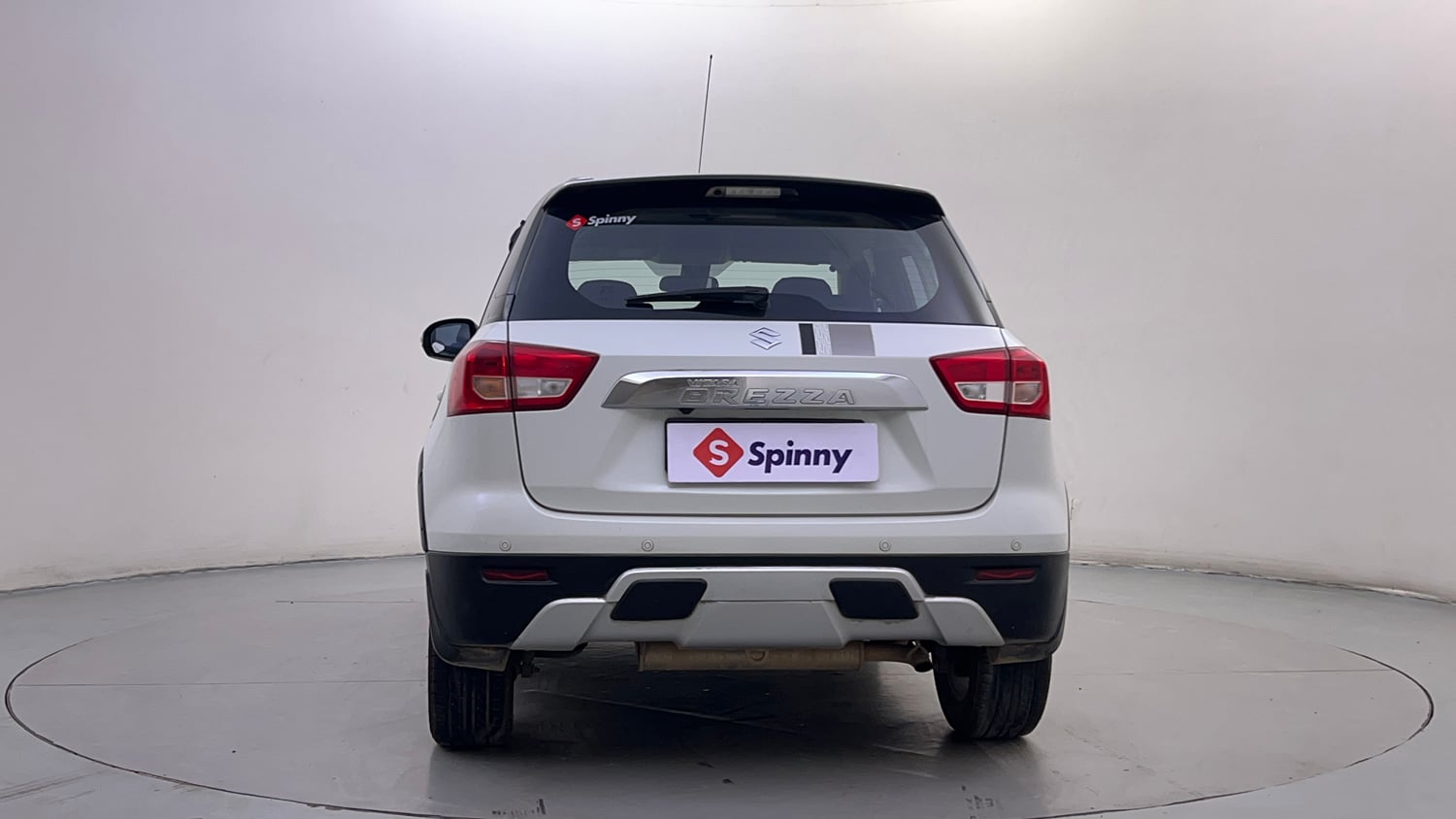 Used 2018 maruti-suzuki Vitara Brezza ZDi Plus AGS Diesel Automatic exterior BACK VIEW