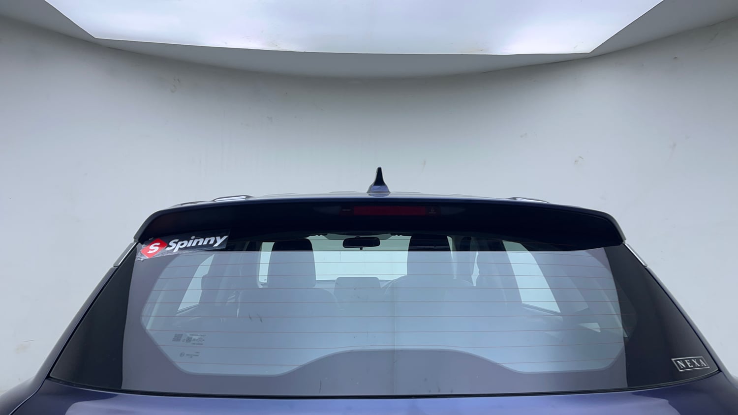 Used 2024 Maruti Suzuki Grand Vitara Sigma Smart Hybrid Petrol Manual exterior BACK WINDSHIELD VIEW