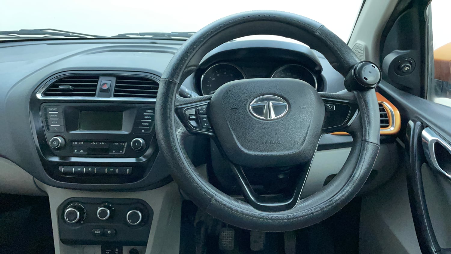 Used 2018 Tata Tiago Revotron XZ Petrol Manual interior STEERING VIEW