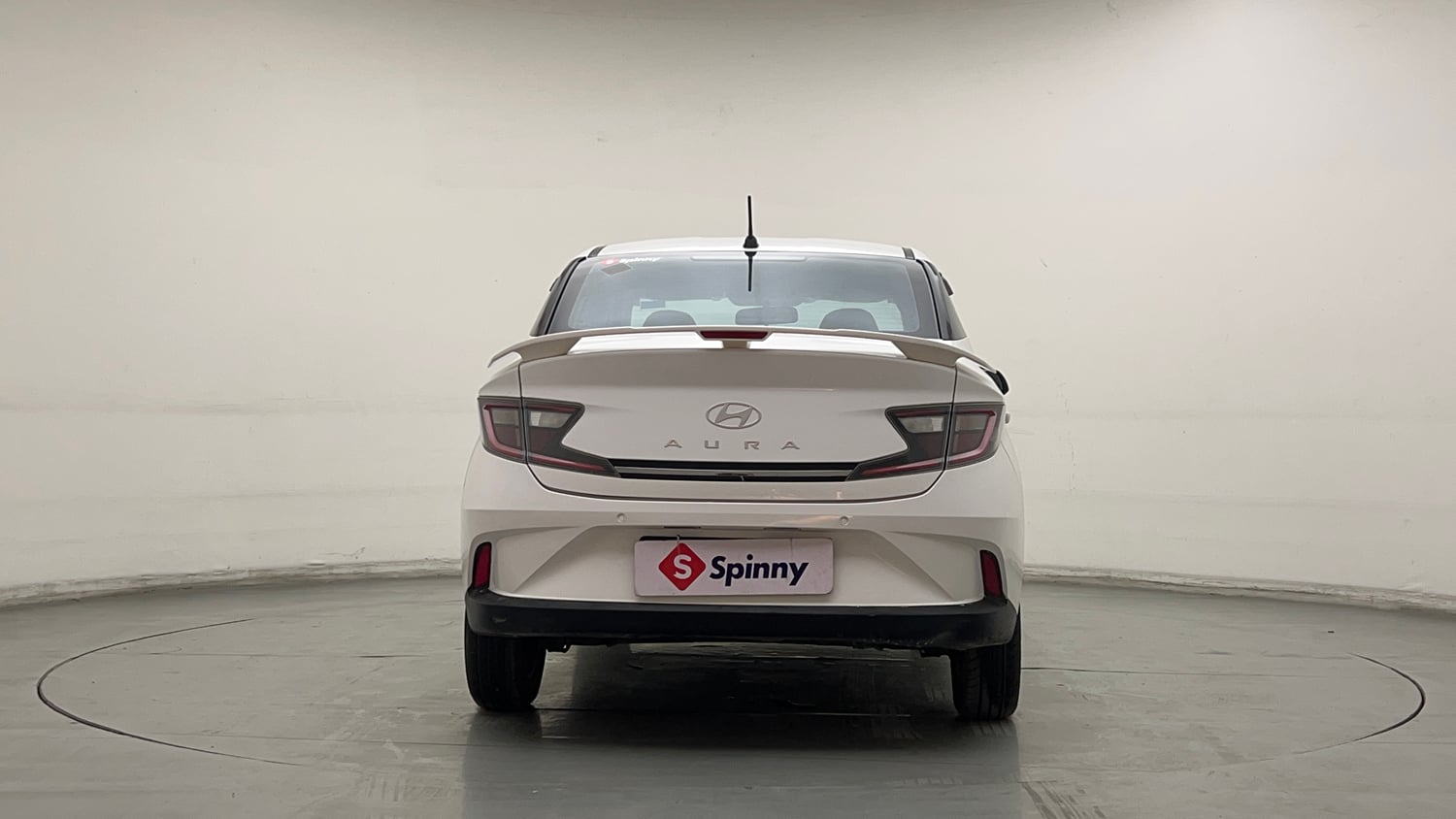 Used 2023 Hyundai Aura S 1.2 CNG Cng Manual exterior BACK VIEW