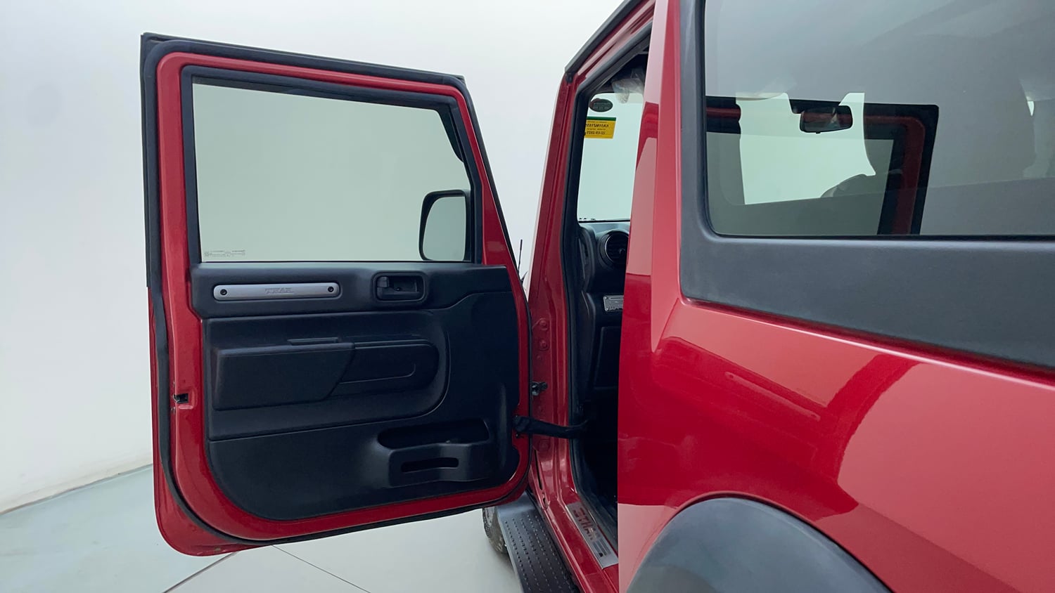 Used 2025 Mahindra Thar LX Hard Top Diesel MT RWD Diesel Manual interior LEFT FRONT DOOR OPEN VIEW