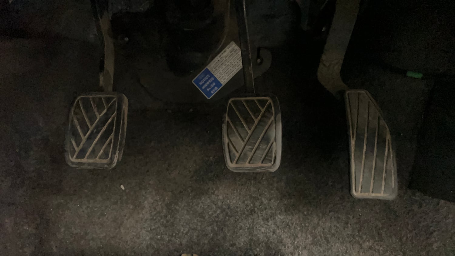 Used 2017 Maruti Suzuki Celerio LXi ABS Petrol Manual interior PEDALS VIEW