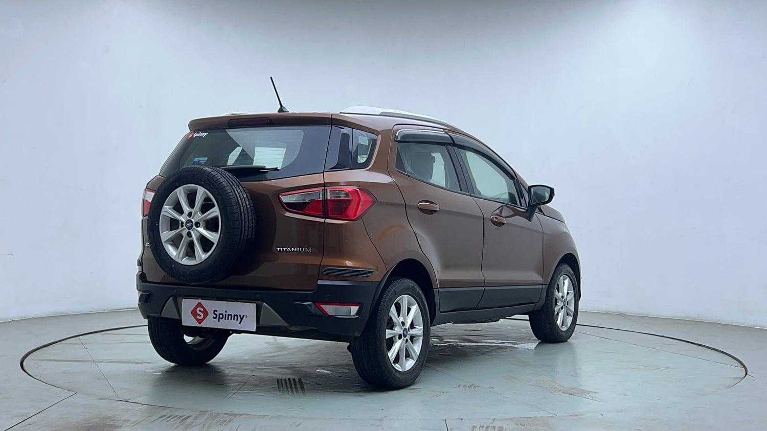 Used 2019 Ford EcoSport Titanium 1.5L Ti-VCT Petrol Manual exterior RIGHT REAR CORNER VIEW