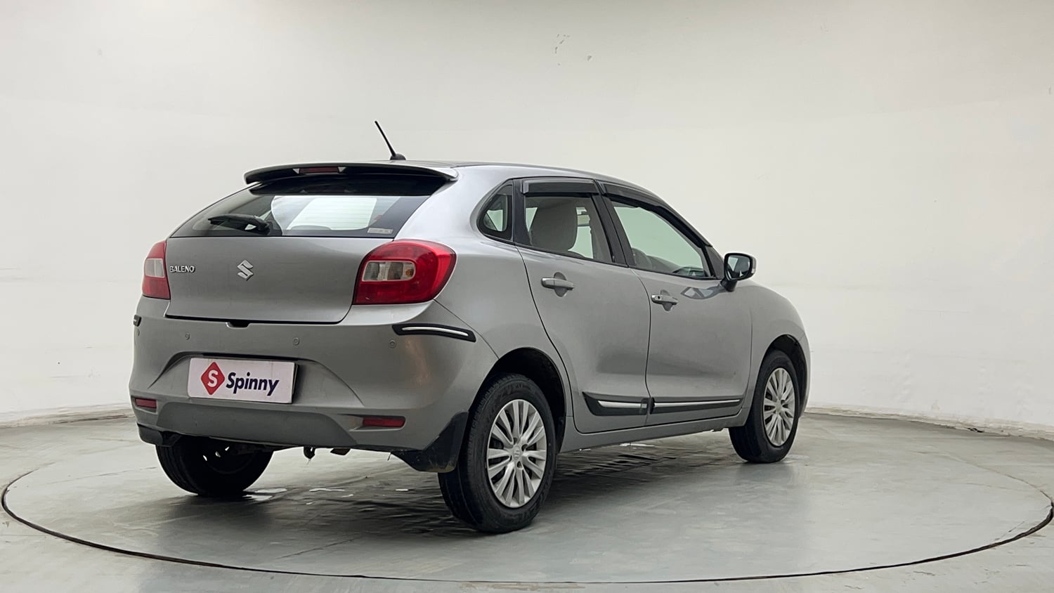 Used 2019 Maruti Suzuki Baleno Delta Petrol Manual exterior RIGHT REAR CORNER VIEW