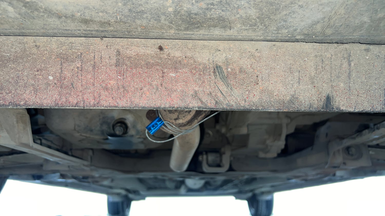 Used 2023 Tata Altroz XM Plus iCNG Cng Manual extra FRONT LEFT UNDERBODY VIEW