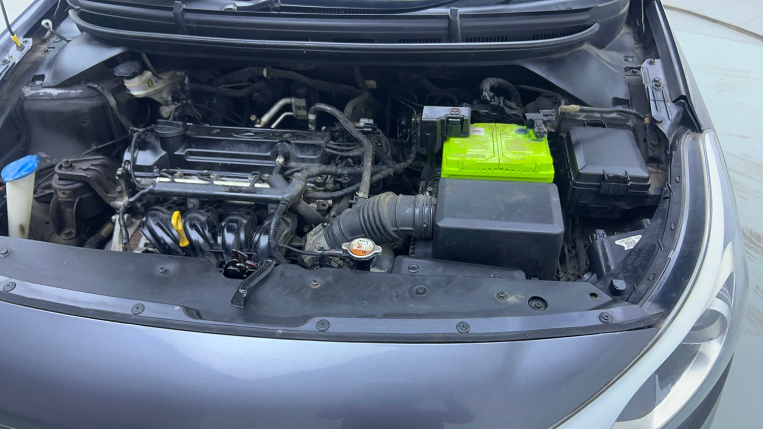 Used 2016 Hyundai Elite i20 Asta 1.2 Petrol Manual engine ENGINE LEFT SIDE VIEW