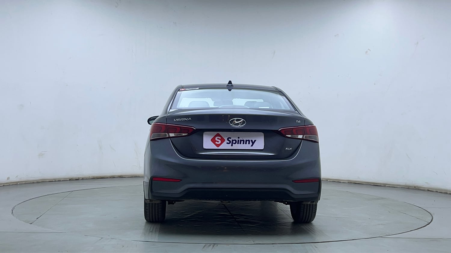 Used 2017 Hyundai Verna SX (O) 1.6 VTVT AT Petrol Automatic exterior BACK VIEW