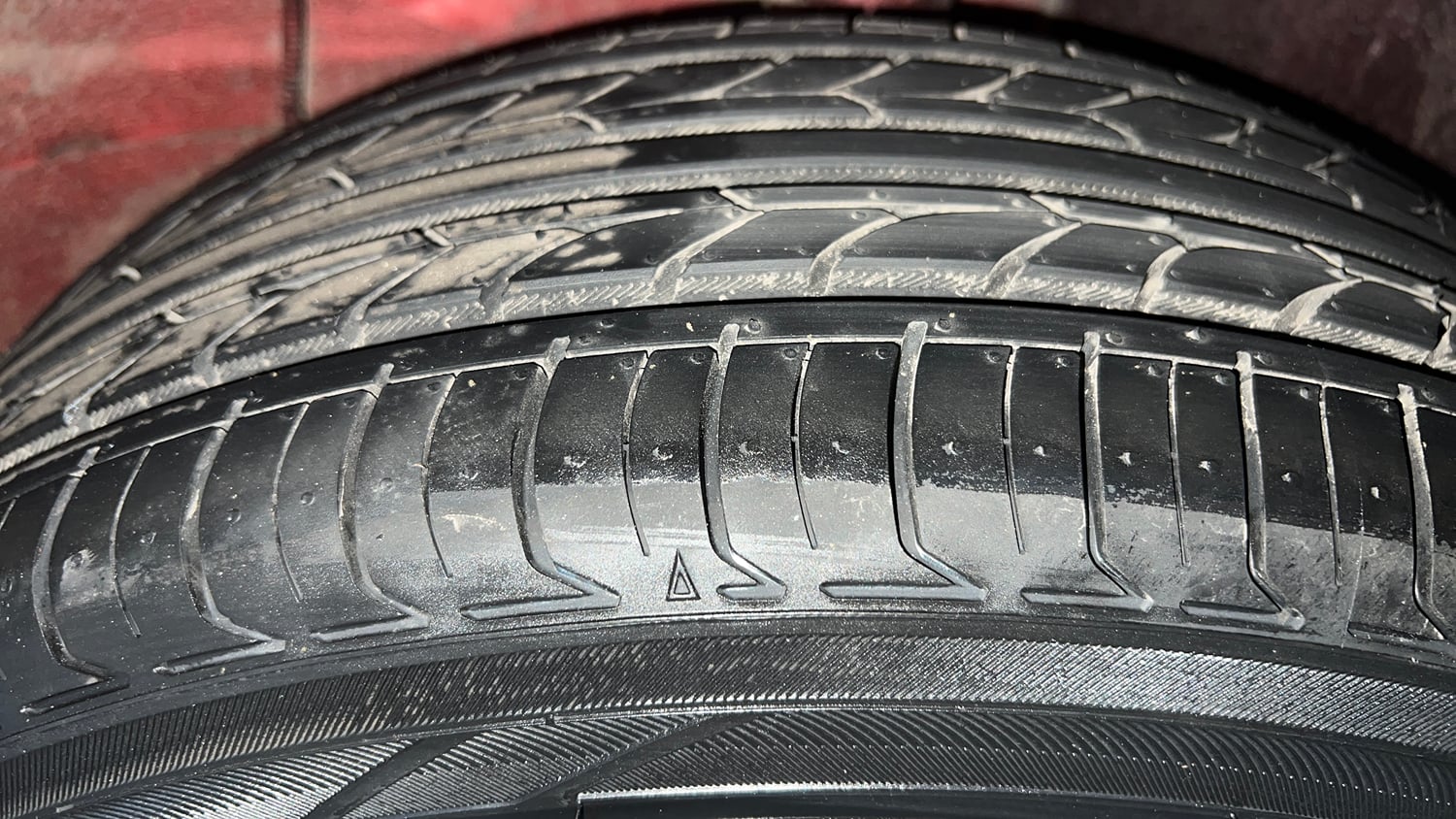 Used 2023 Tata Altroz XM Plus iCNG Cng Manual tyres LEFT REAR TYRE TREAD VIEW