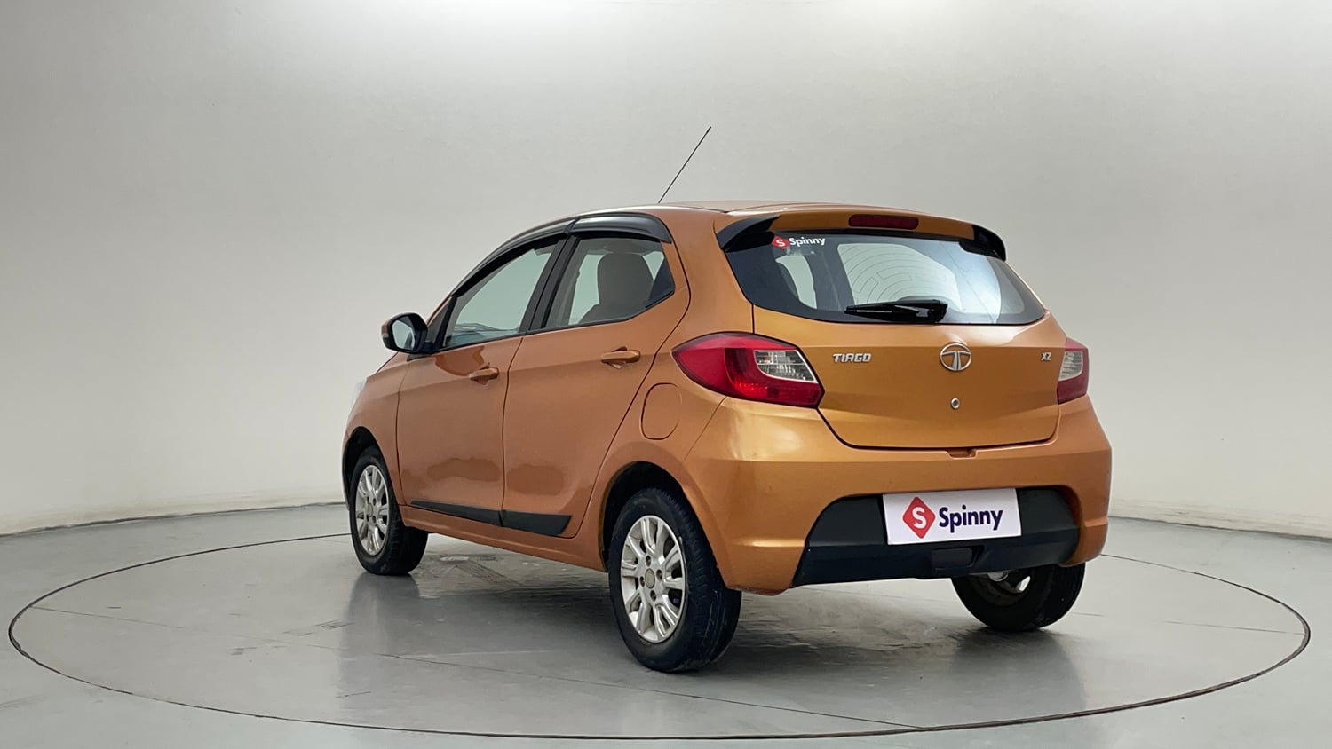 Used 2018 Tata Tiago Revotron XZ Petrol Manual exterior LEFT REAR CORNER VIEW