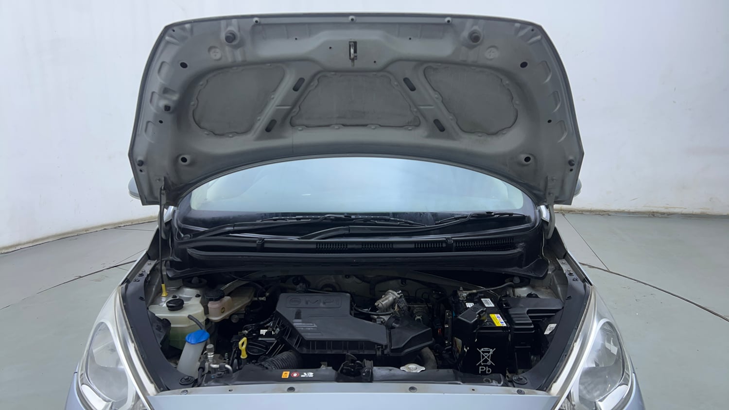 Used 2020 Hyundai Santro Sportz Petrol Manual engine ENGINE & BONNET OPEN FRONT VIEW