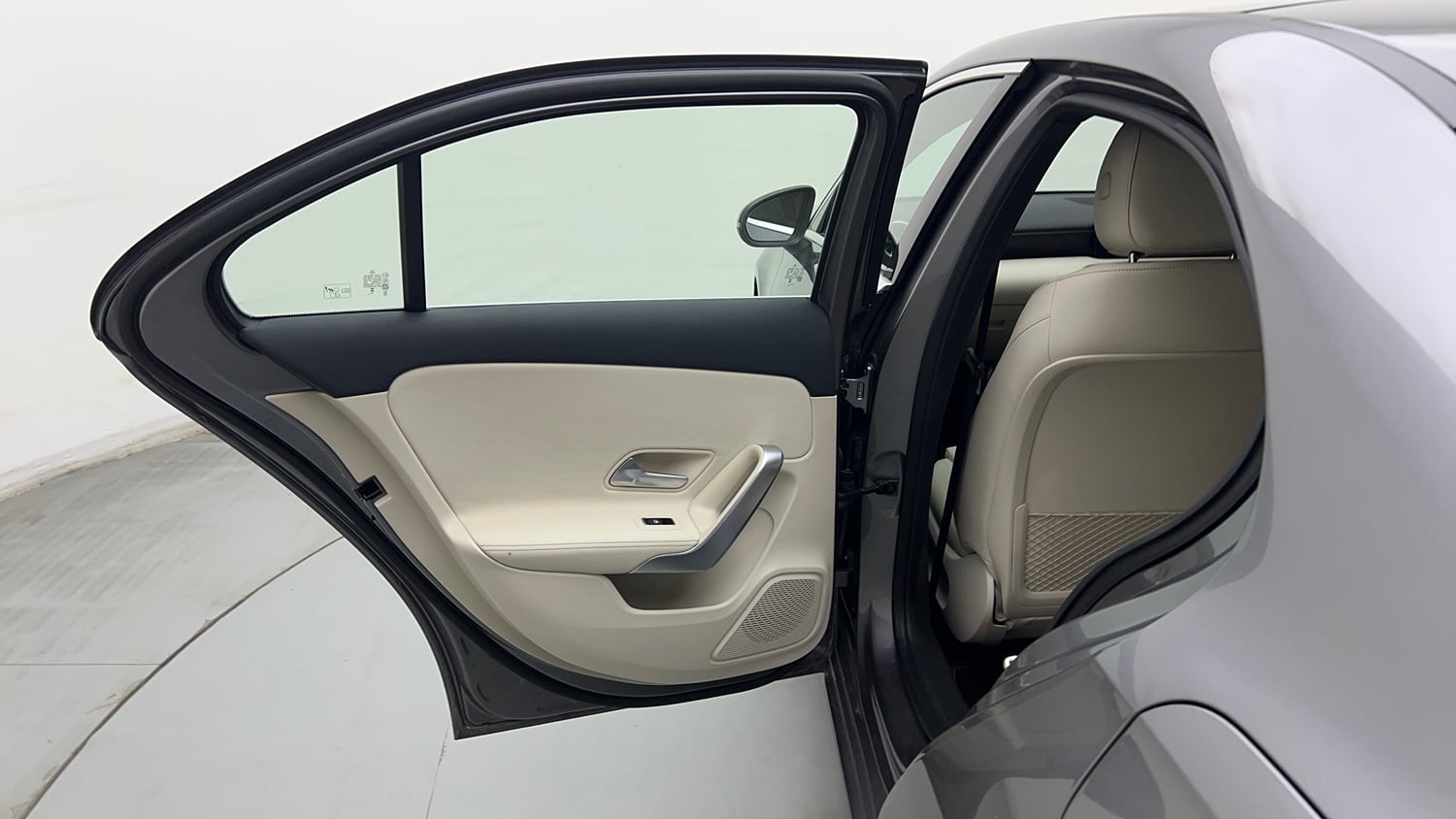 Used 2024 Mercedes-Benz A-Class Limousine 200 Petrol Automatic interior LEFT REAR DOOR OPEN VIEW