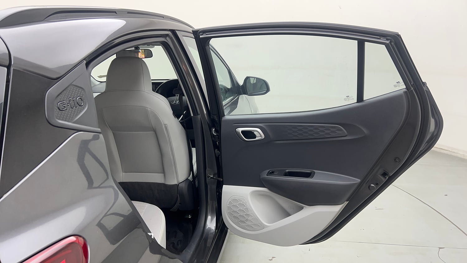 Used 2024 Hyundai Grand i10 Nios Sportz 1.2 Kappa AMT Petrol Automatic interior RIGHT REAR DOOR OPEN VIEW