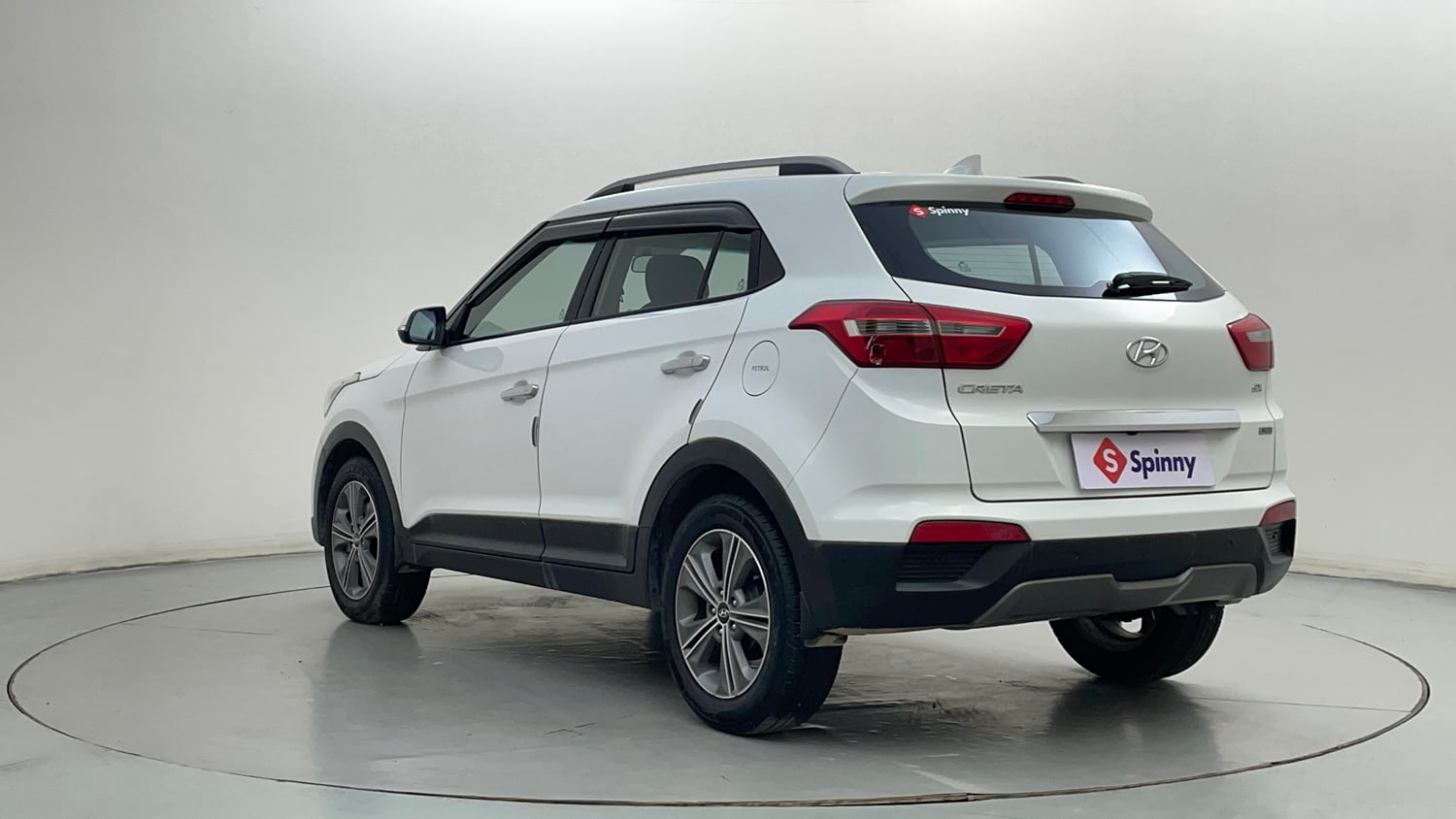 Used 2016 Hyundai Creta 1.6 SX Plus AT Petrol Petrol Automatic exterior LEFT REAR CORNER VIEW