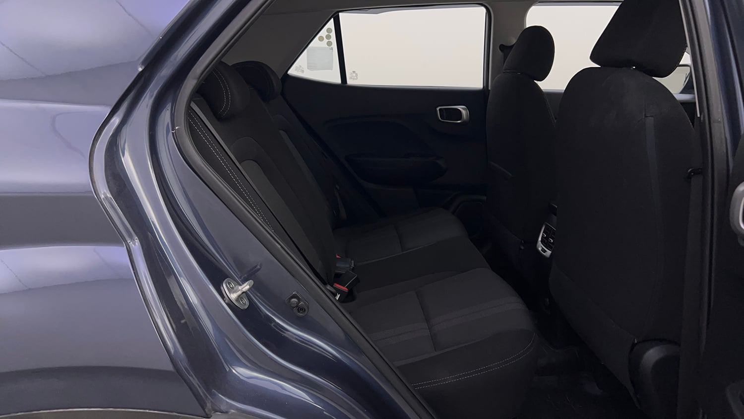 Used 2020 Hyundai Venue SX Plus 1.0 Turbo DCT Petrol Automatic interior RIGHT SIDE REAR DOOR CABIN VIEW