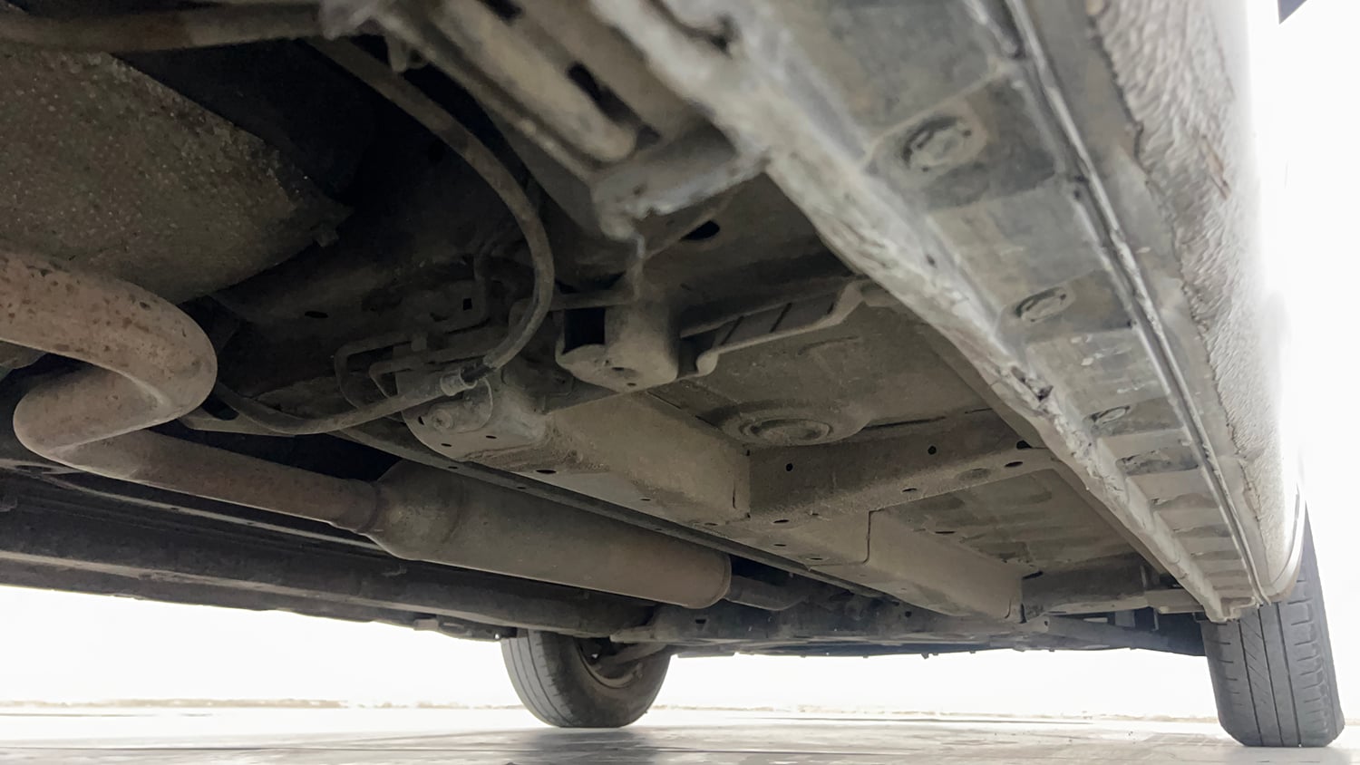 Used 2012 Maruti Suzuki Swift Dzire VXI Petrol Manual extra REAR RIGHT UNDERBODY VIEW