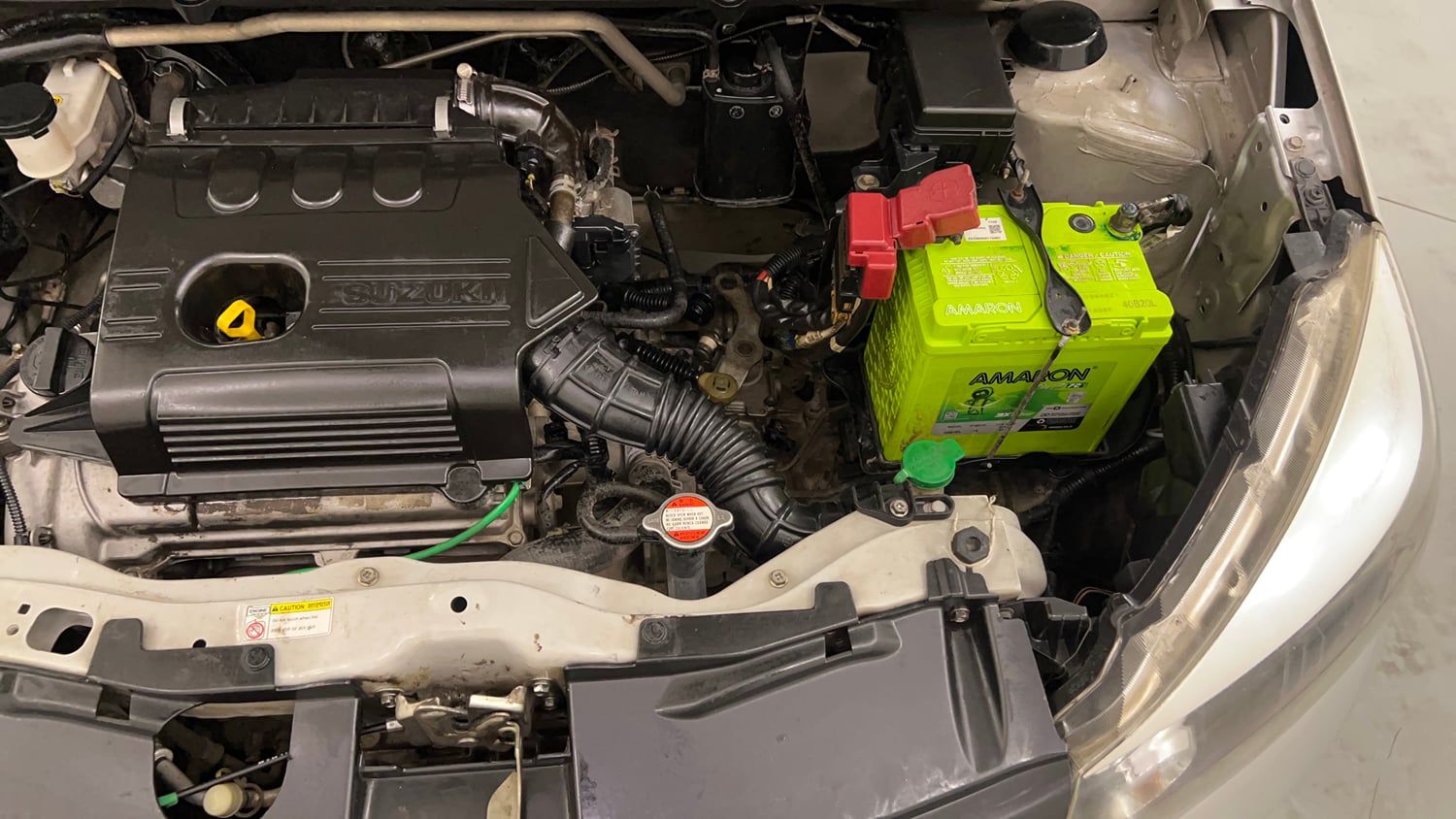 Used 2017 Maruti Suzuki Celerio LXi ABS Petrol Manual engine ENGINE LEFT SIDE VIEW