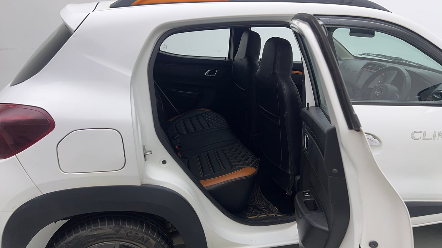 Used 2021 Renault Kwid CLIMBER 1.0 AMT Opt Petrol Automatic interior RIGHT SIDE REAR DOOR CABIN VIEW