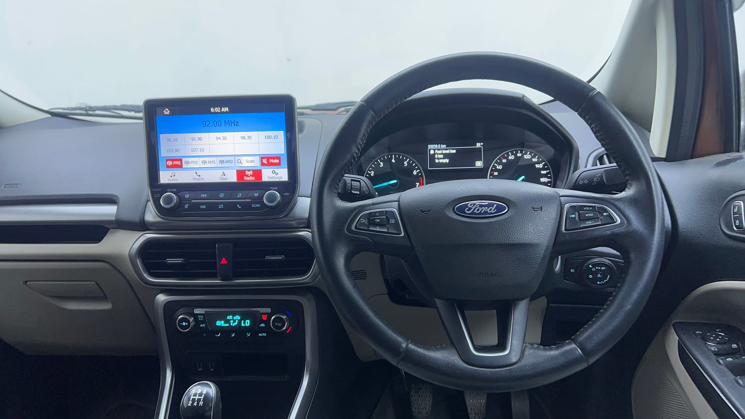 Used 2019 Ford EcoSport Titanium 1.5L Ti-VCT Petrol Manual interior STEERING VIEW