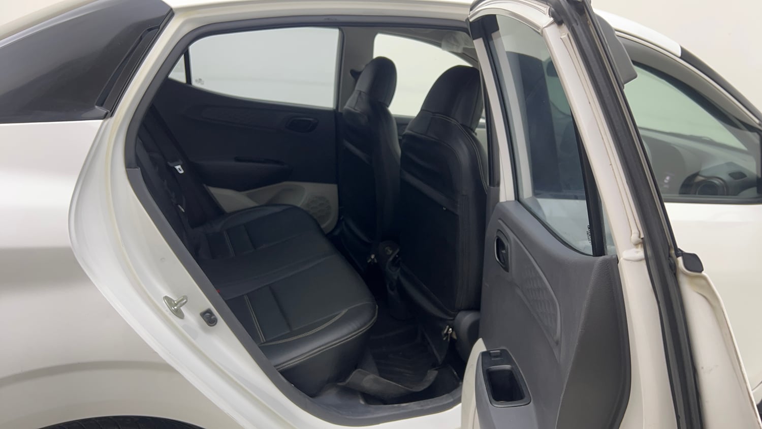 Used 2023 Hyundai Aura S 1.2 CNG Cng Manual interior RIGHT SIDE REAR DOOR CABIN VIEW