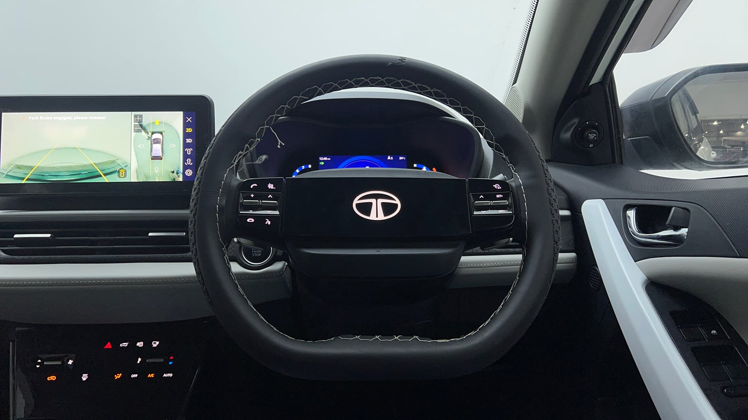 Used 2024 Tata Nexon Creative Plus 1.2 Revotron Petrol 7DCA Petrol Automatic interior STEERING VIEW