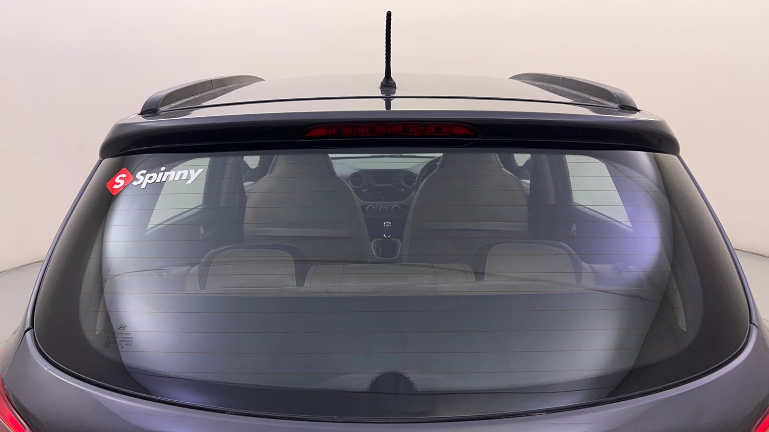 Used 2016 Hyundai Grand i10 Sportz 1.2 Kappa VTVT Petrol Manual exterior BACK WINDSHIELD VIEW