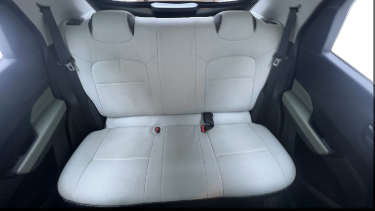Used 2022 Tata Punch Camo Accomplished Dazzle AMT Petrol Automatic interior REAR SEAT CONDITION VIEW