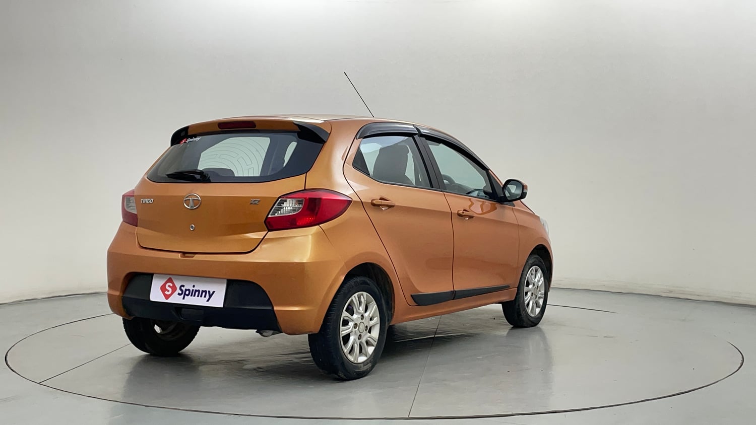 Used 2018 Tata Tiago Revotron XZ Petrol Manual exterior RIGHT REAR CORNER VIEW