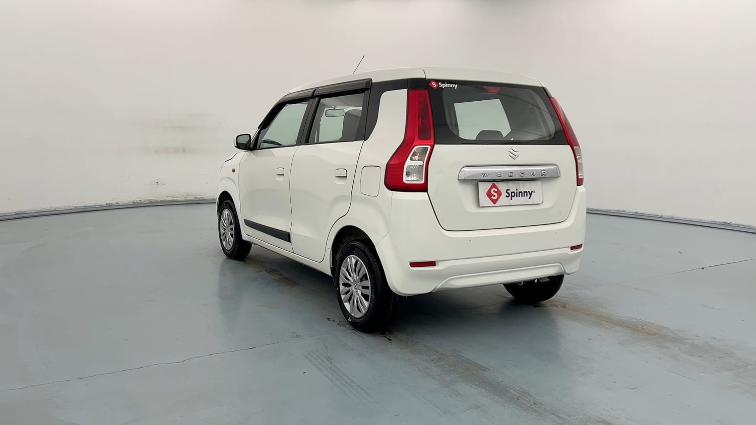 Used 2022 Maruti Suzuki Wagon R ZXI 1.2 Petrol Manual exterior LEFT REAR CORNER VIEW
